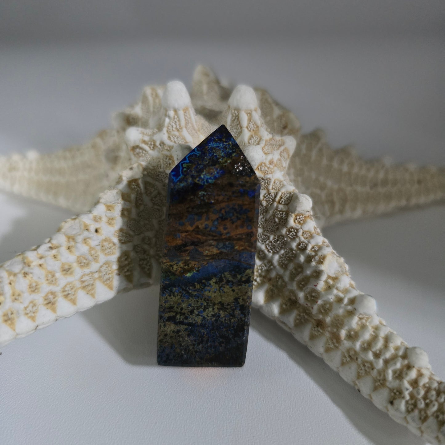 Malachite & Azurite Tower #1