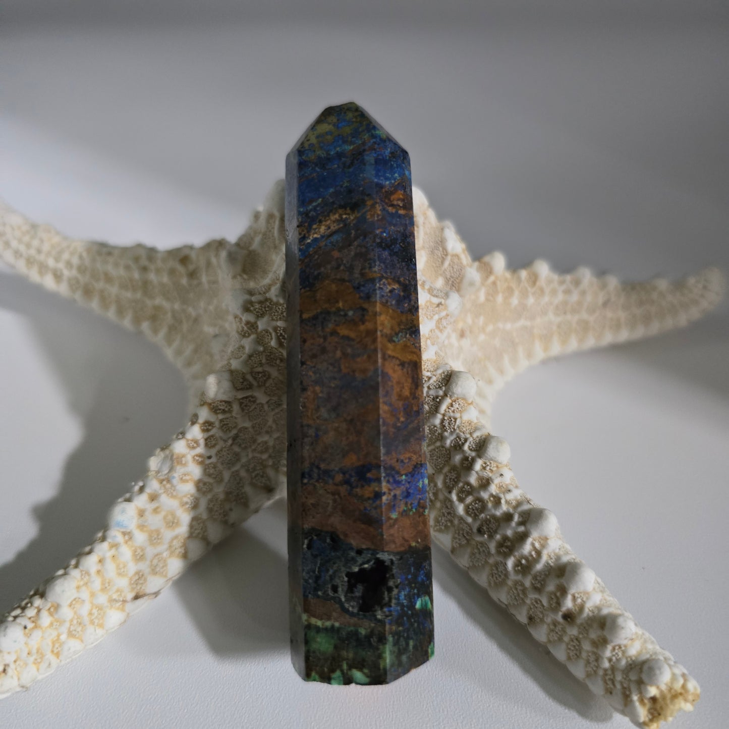 Malachite & Azurite Tower #5