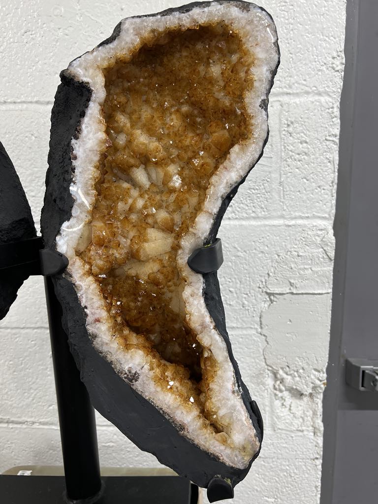 Citrine Wings with Stand
