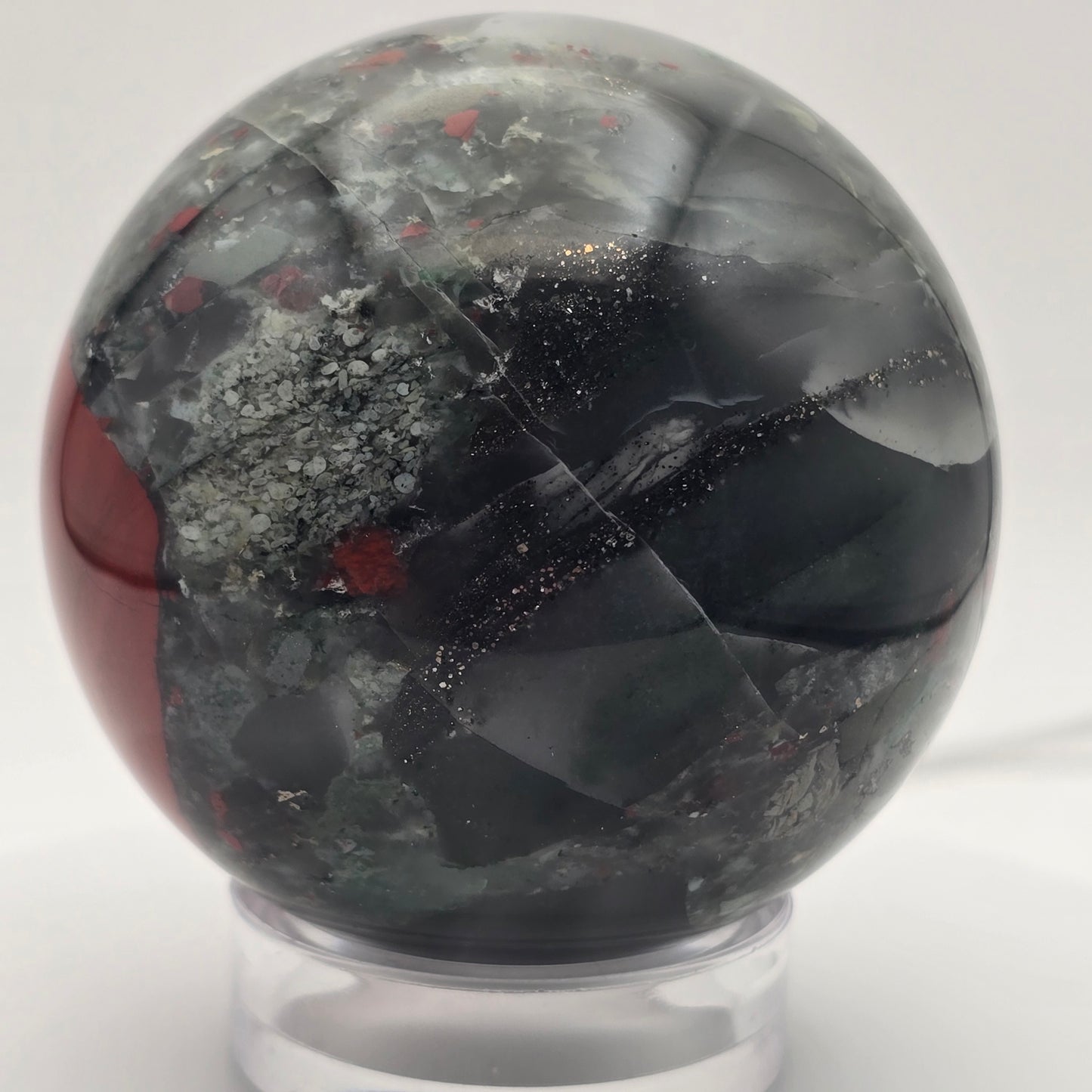 African Bloodstone Sphere 67 MM - #5