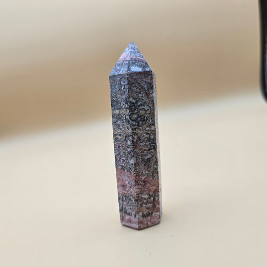 Red Leopard Jasper Tower #3