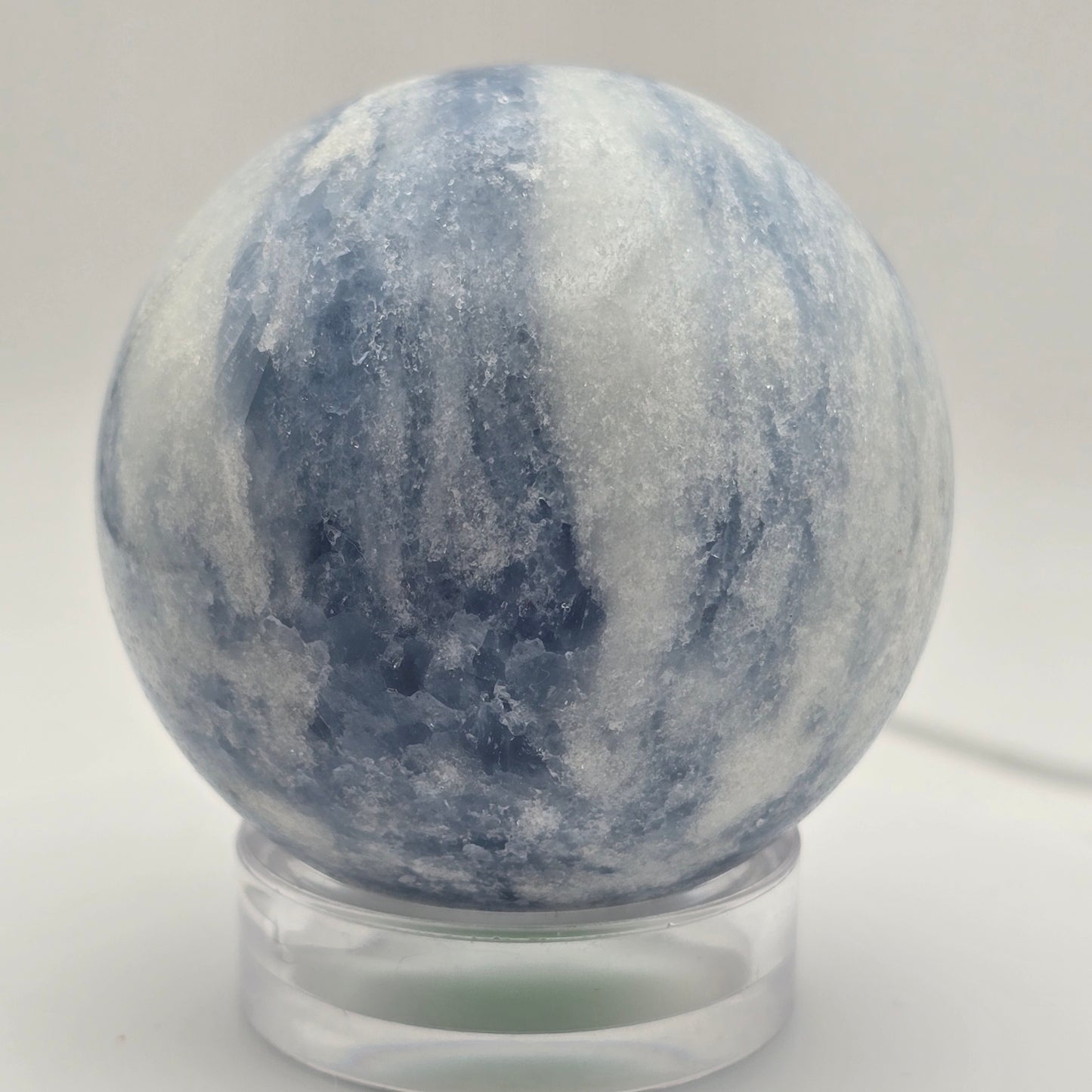 Blue Calcite Sphere 60 MM - #2