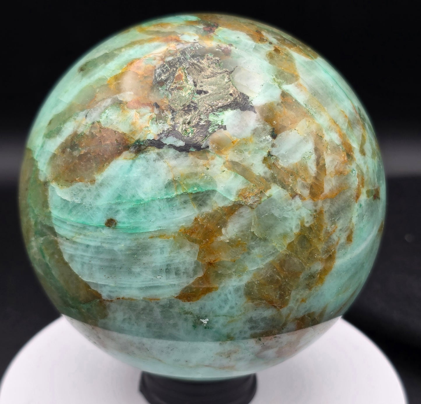 Chrysocolla Sphere 97MM #2