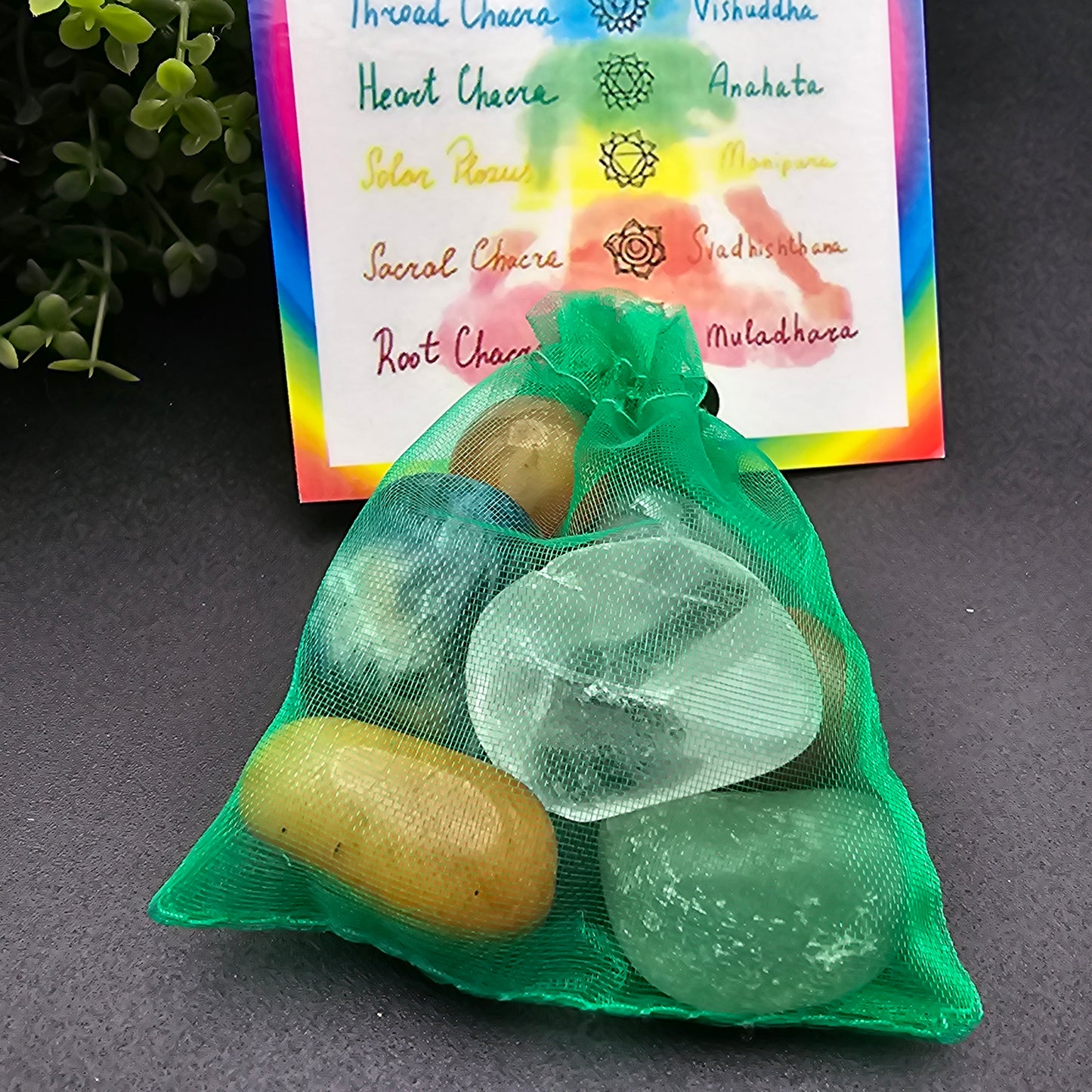 Gemstone Bag - Charkras