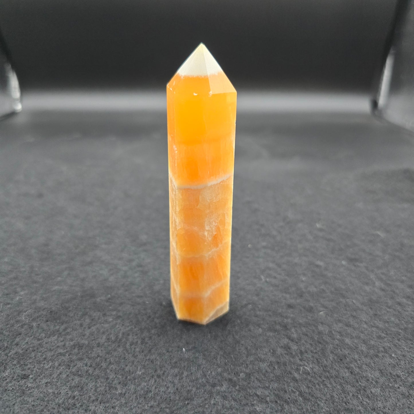 Orange Calcite Tower 3