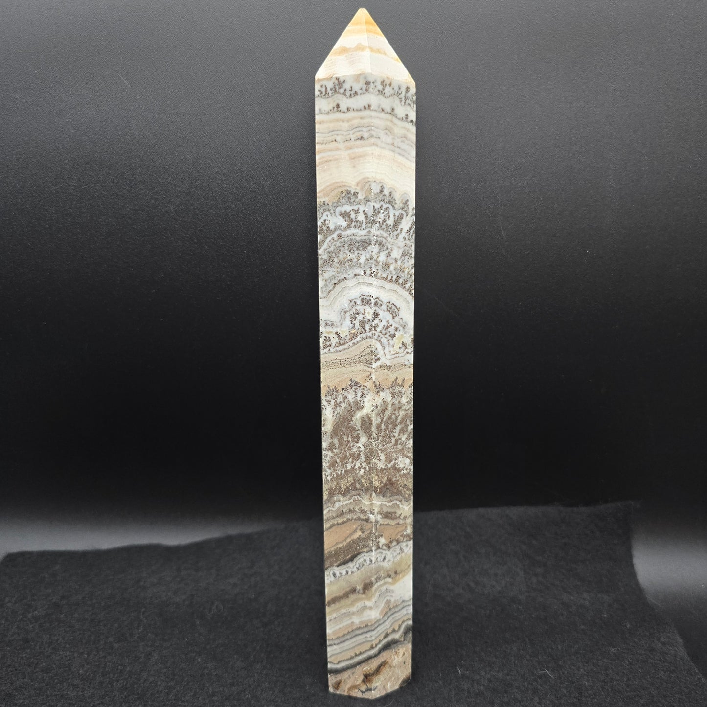 Orange Calcite Tower 6
