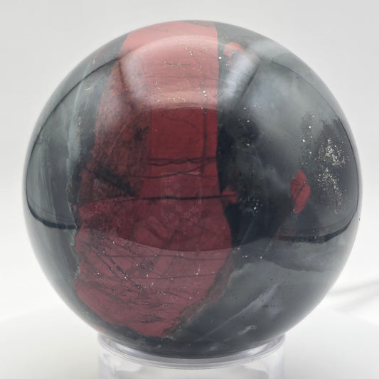 African Bloodstone Sphere 71MM - #3