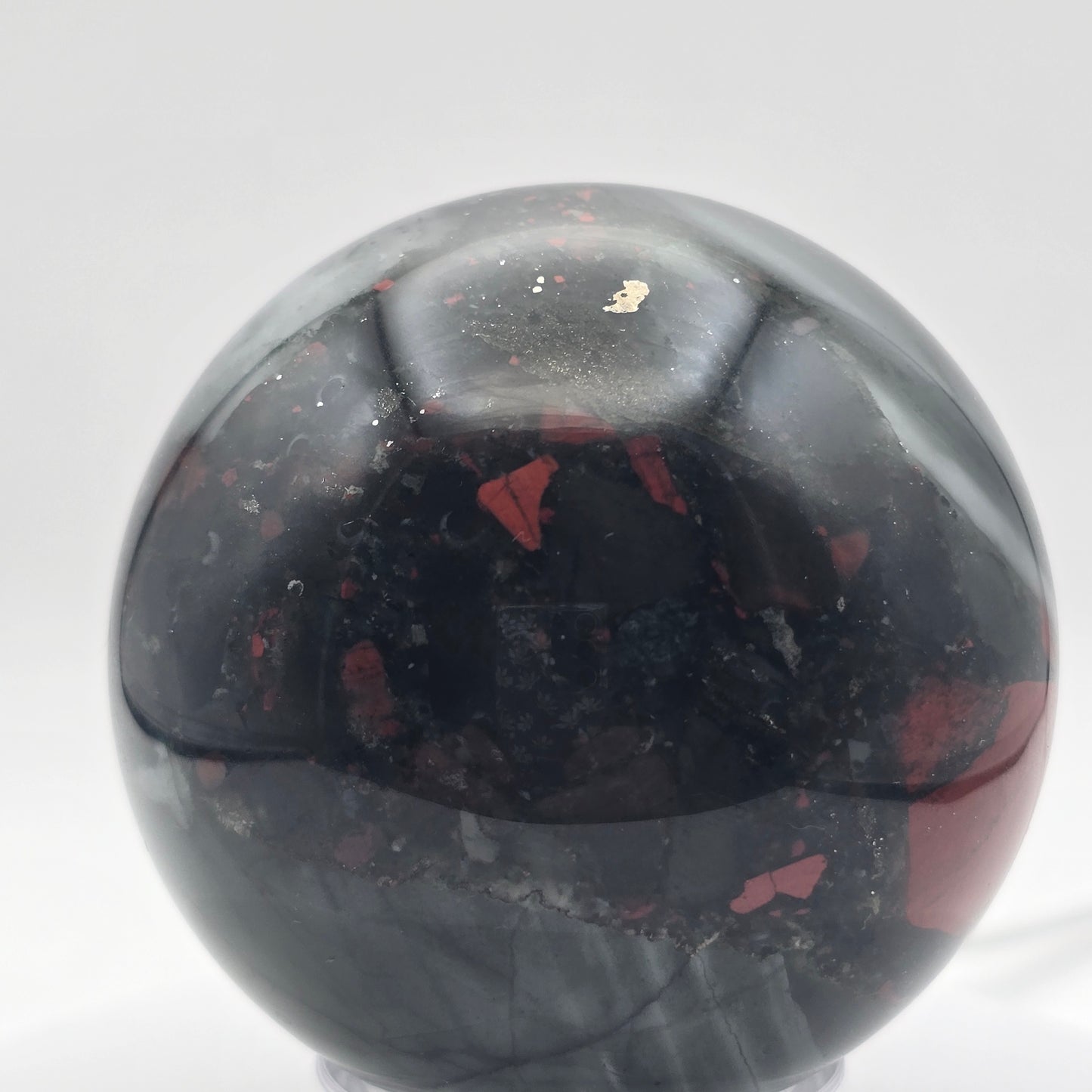 African Bloodstone Sphere 71MM - #3