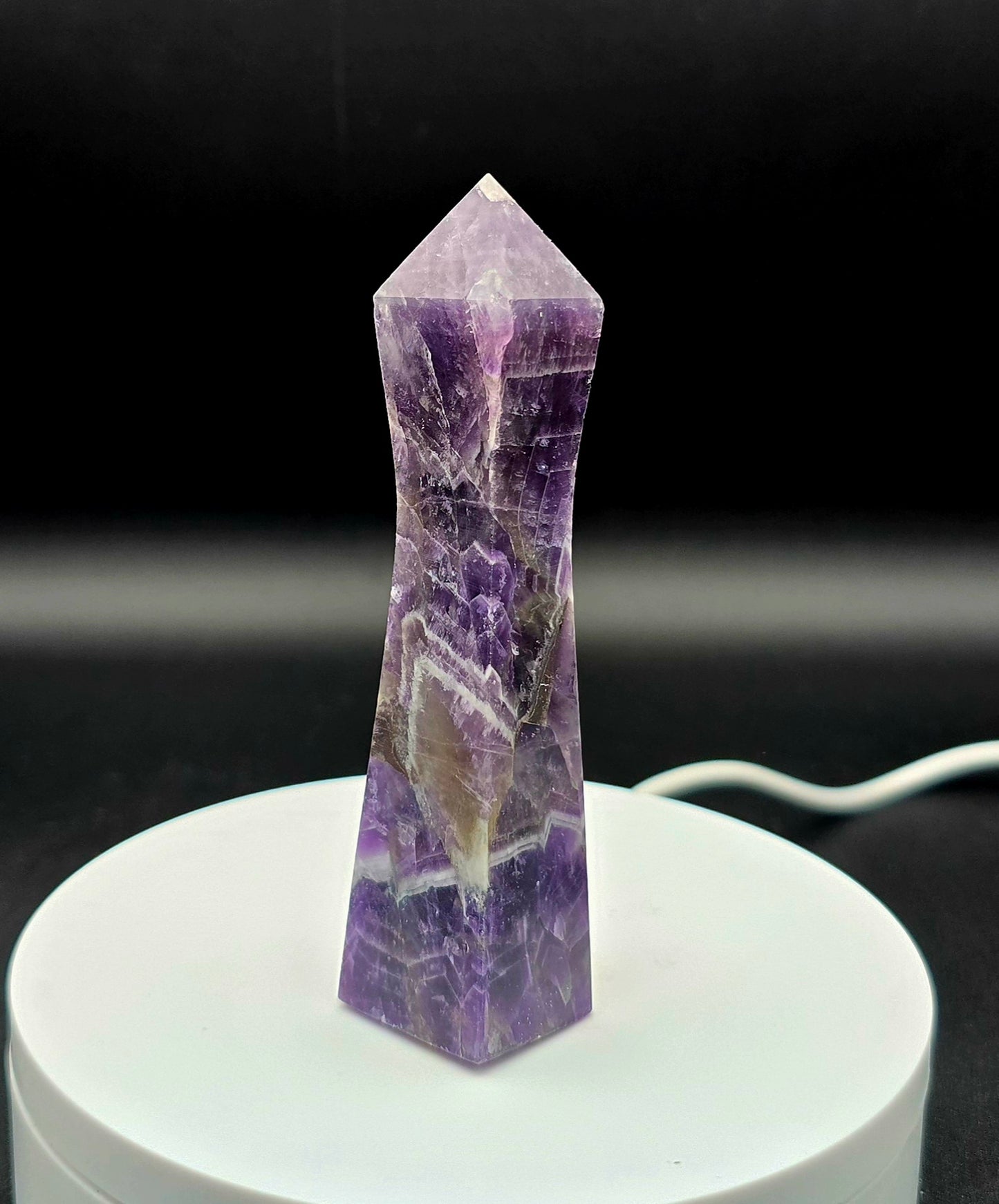Dream Amethyst Turret Cut 4" #5