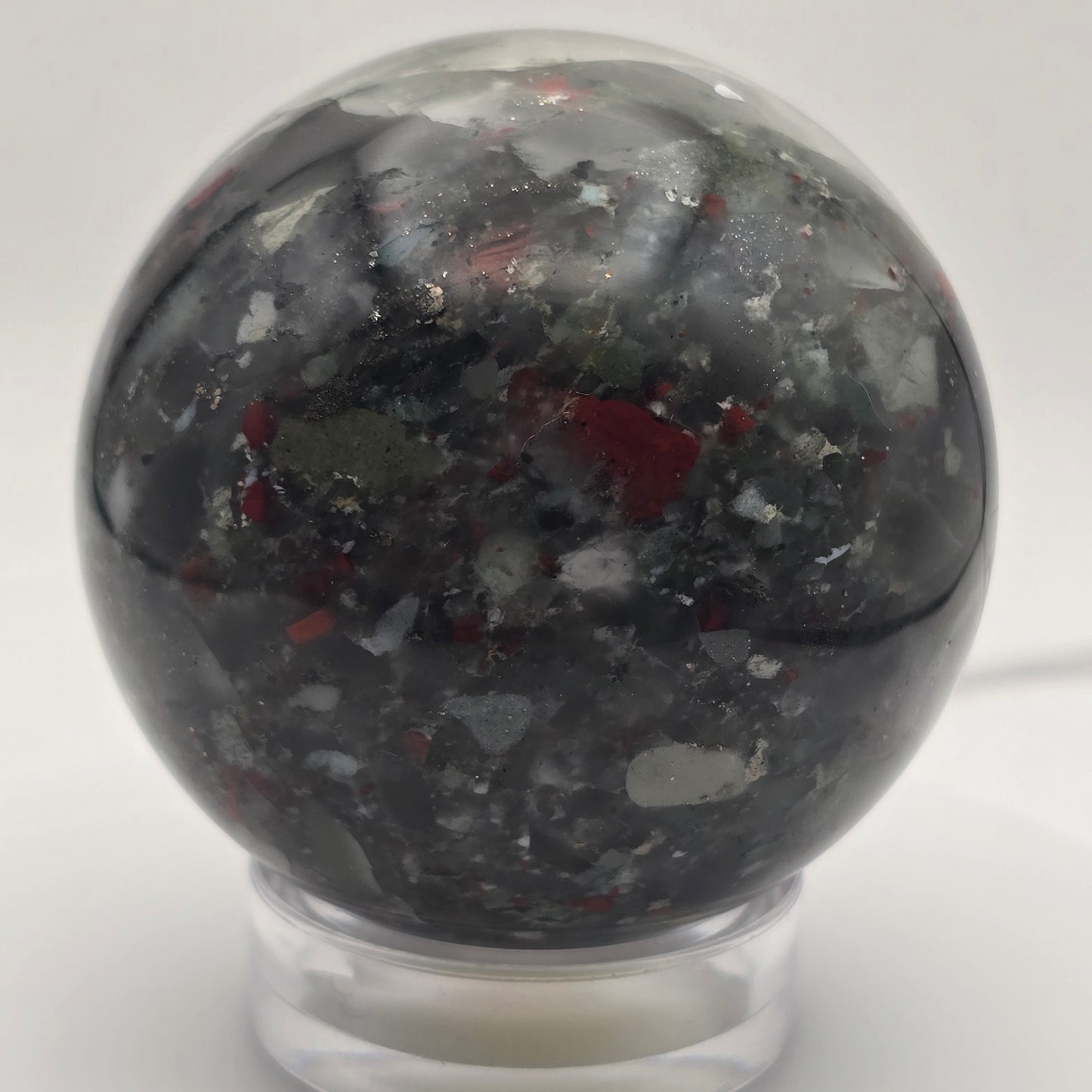 African Bloodstone Sphere 64 MM - #4