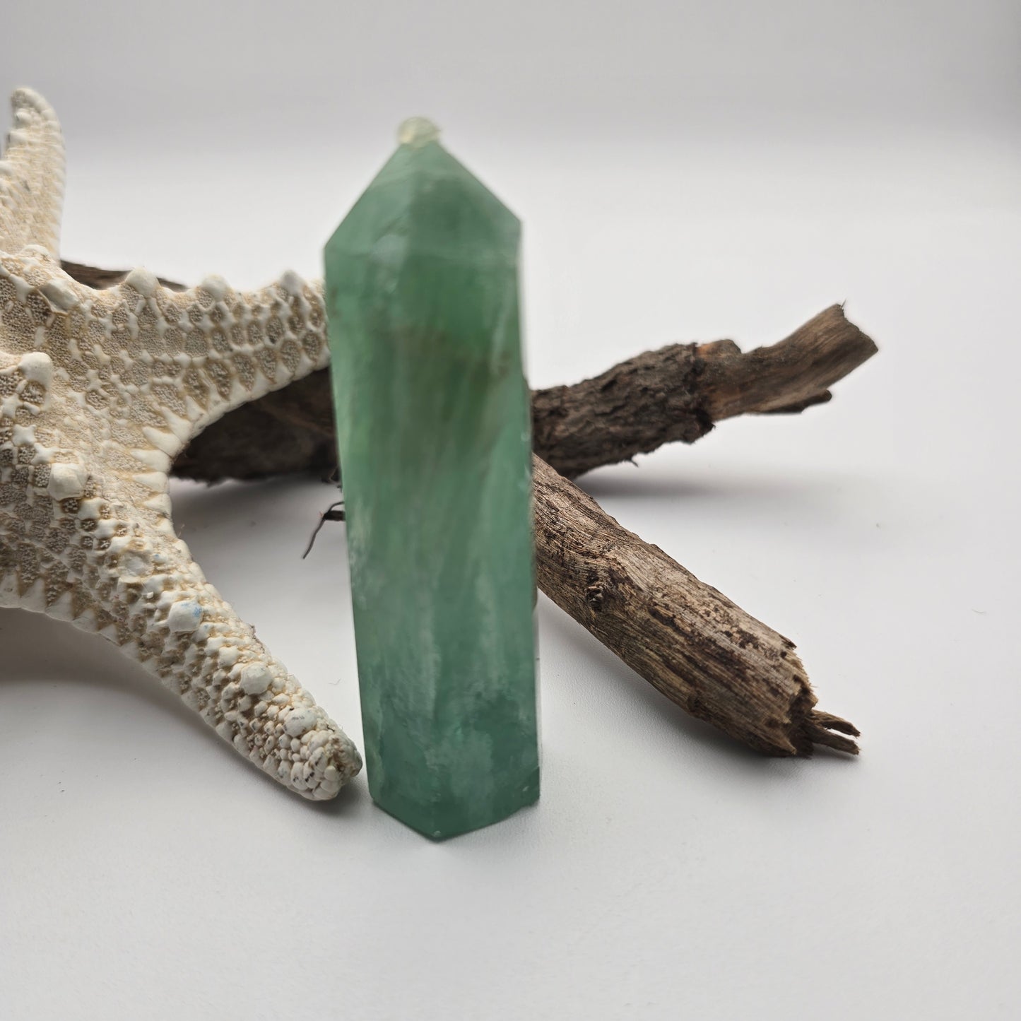 Green Fluorite Tower-3.3" #3