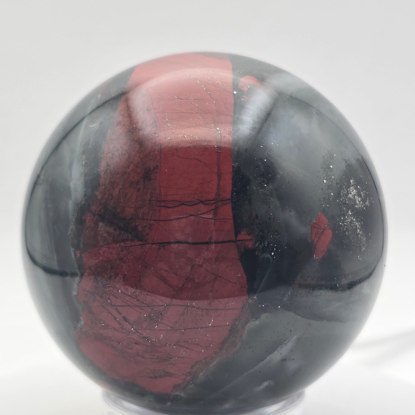 African Bloodstone Sphere 71MM - #3