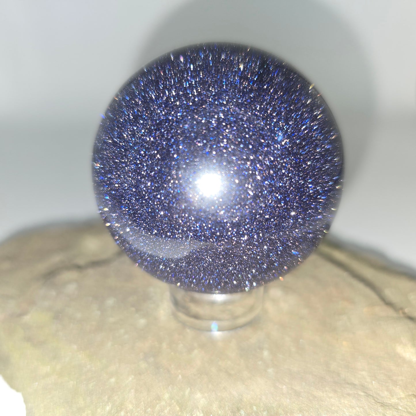 Blue Sandstone Sphere 56MM #1