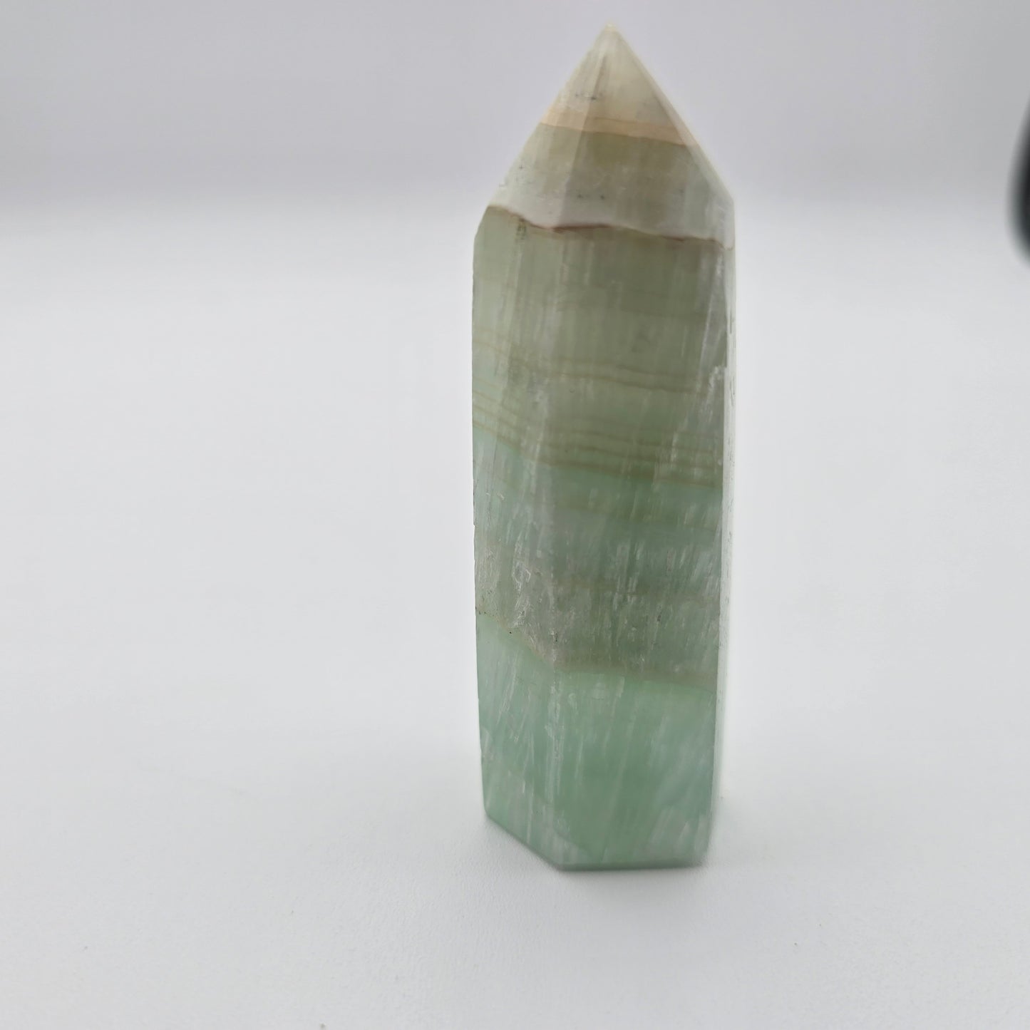 Pistachio Calcite Tower #1