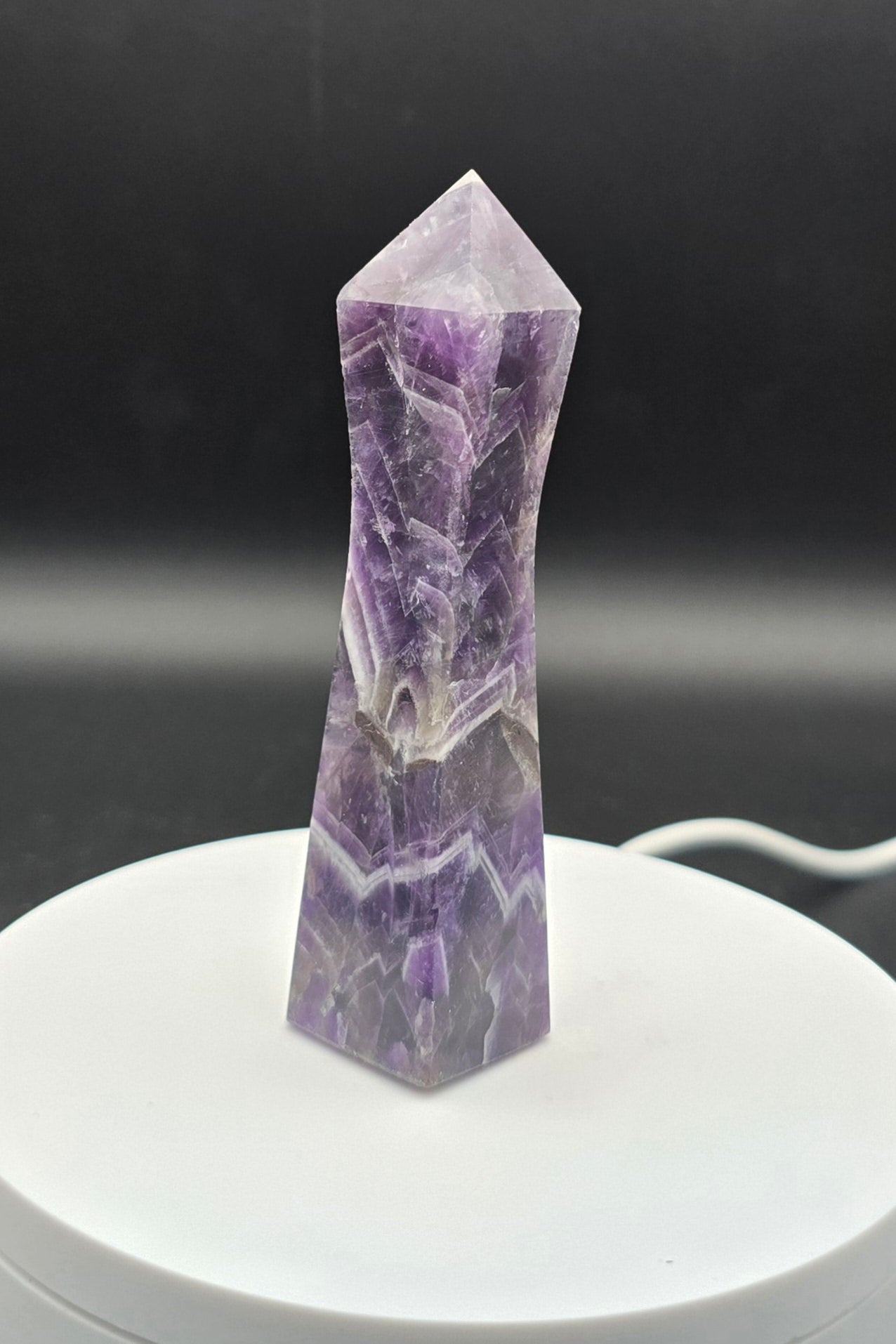 Dream Amethyst Turret Cut 4" #5