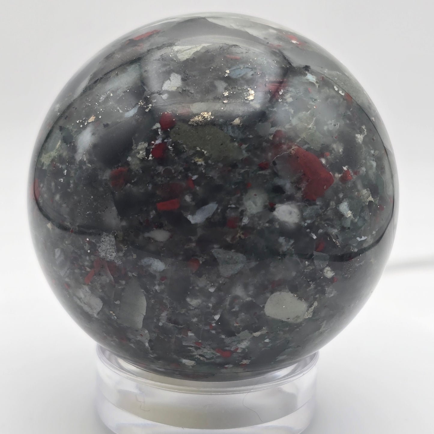 African Bloodstone Sphere 64 MM - #4