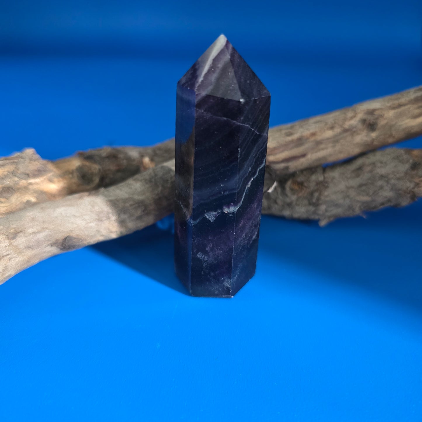 Fluorite Tower- Deep Purple-2.6" #4