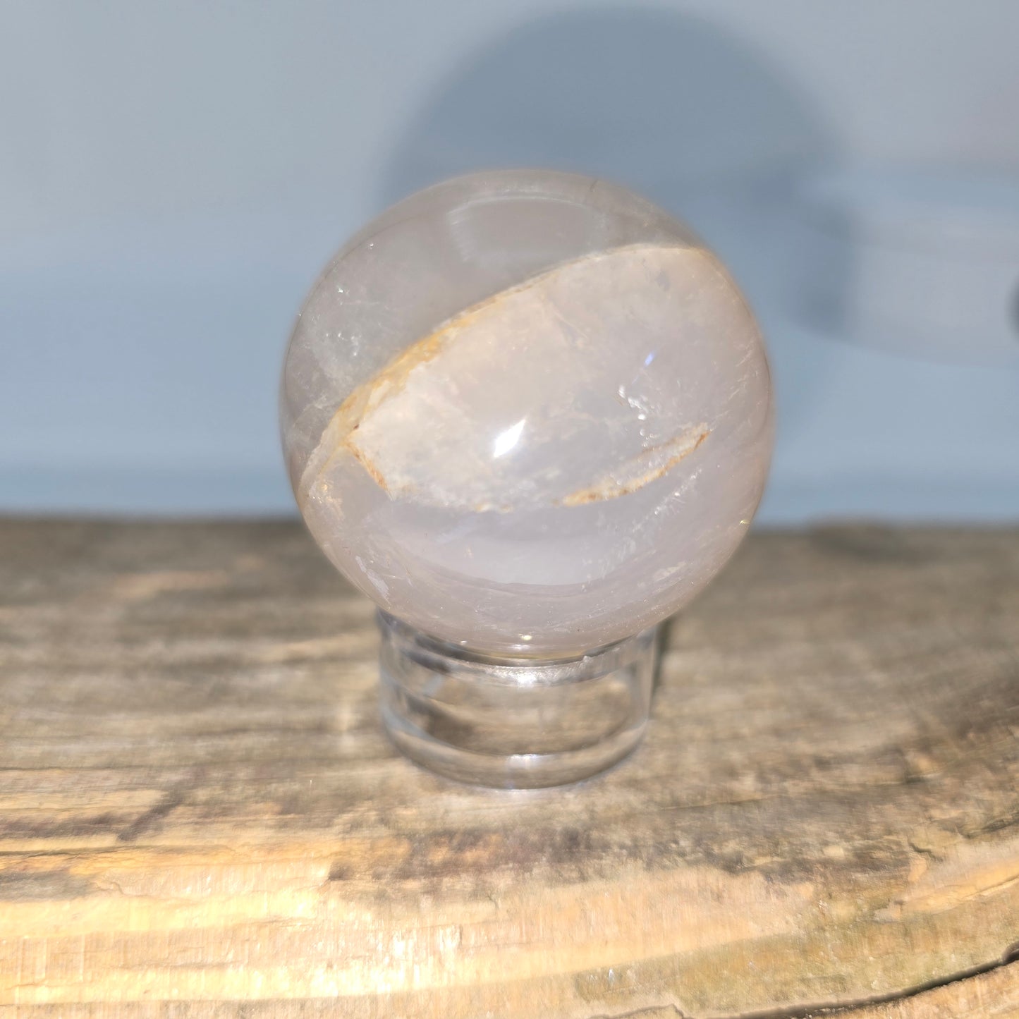 Blue Rose Quartz Sphere 41MM -#1