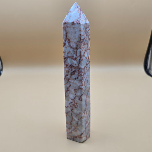 Red Vein Jasper Tower #2