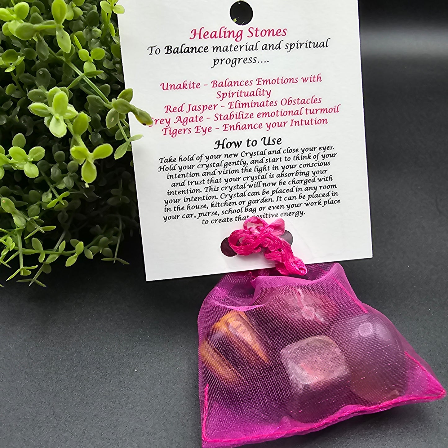 Gemstone bag- Balance