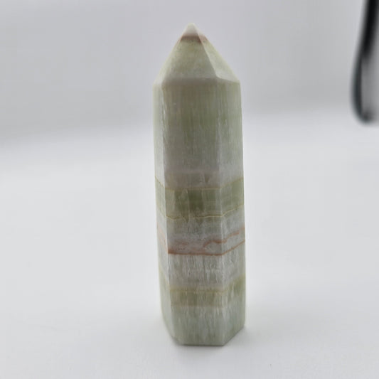 Pistachio Calcite Tower #2