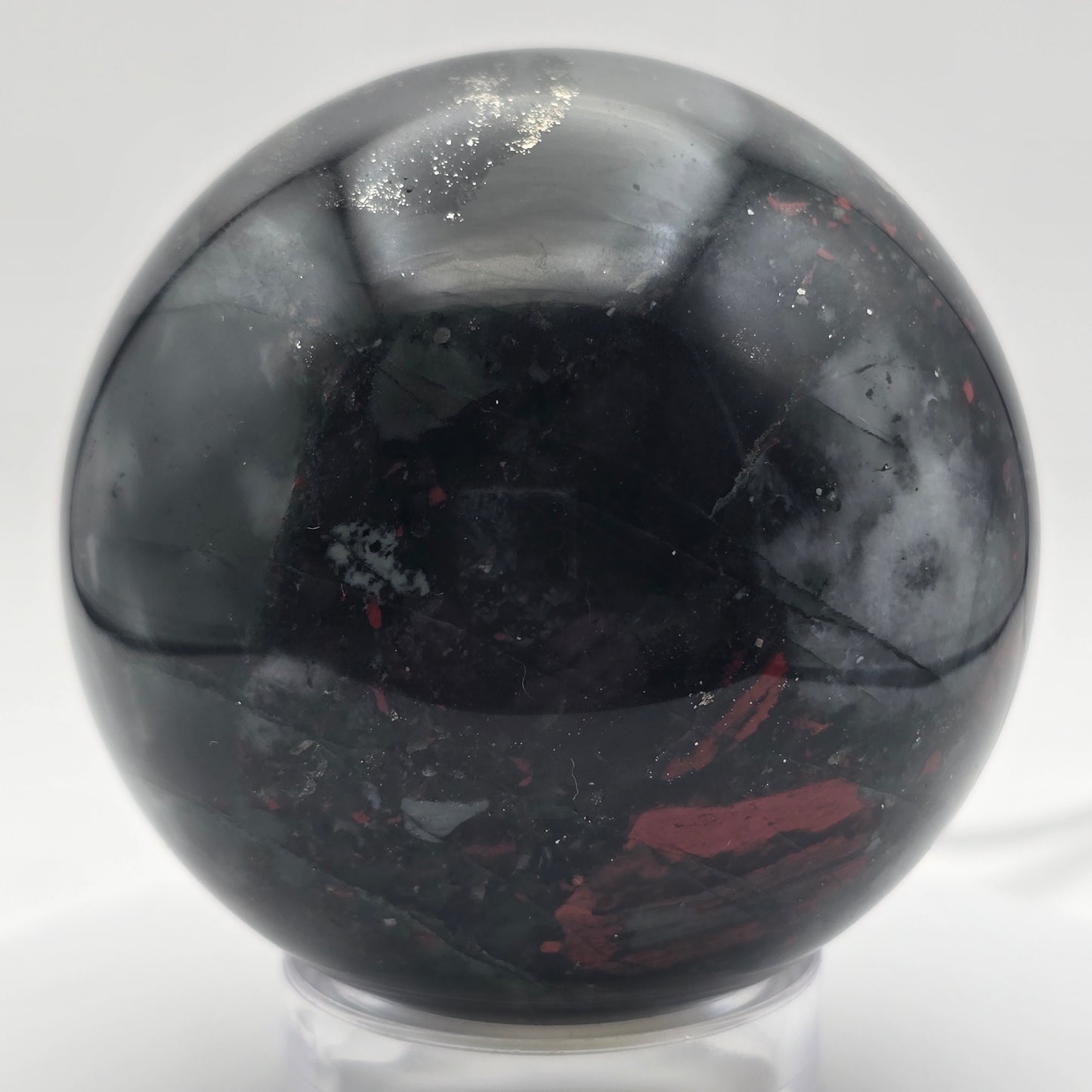 African Bloodstone Sphere 71MM - #3