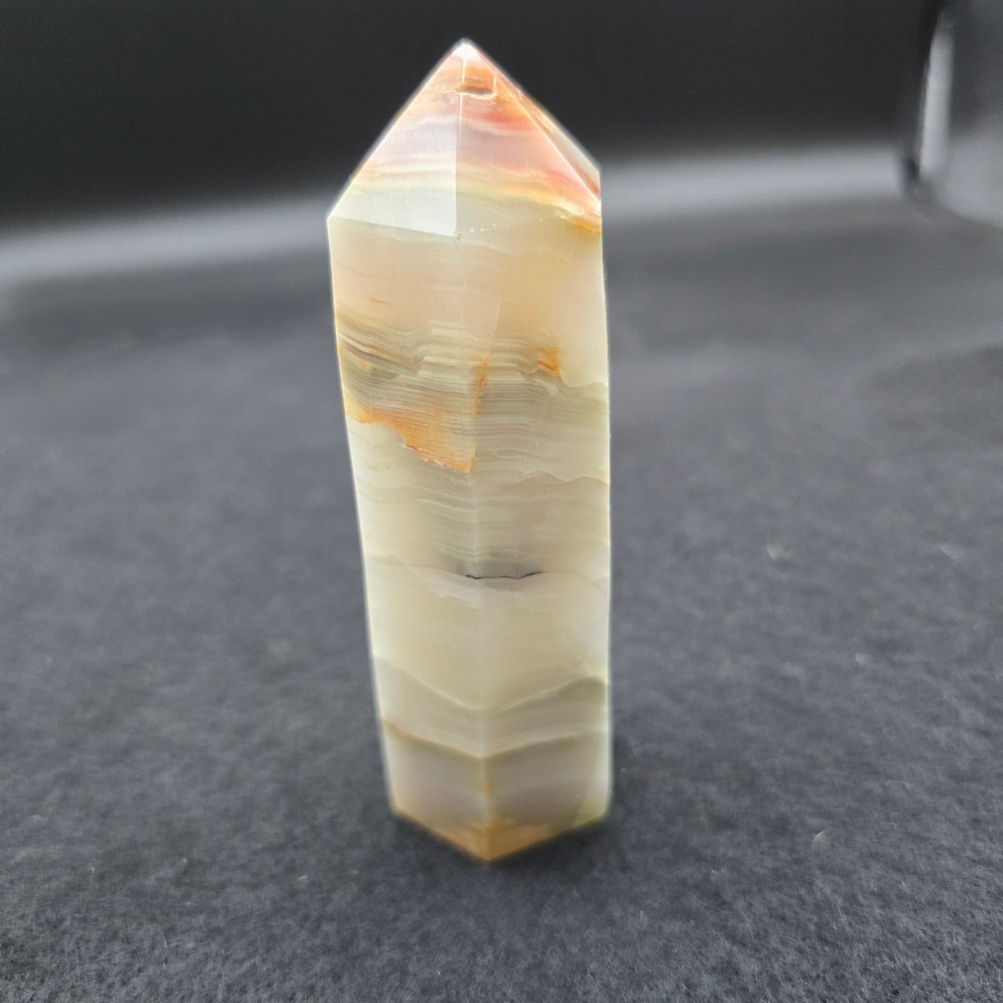 Orange Calcite Tower 5