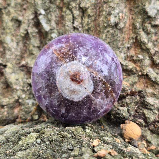 Amethyst Agate Sphere 69MM-#4
