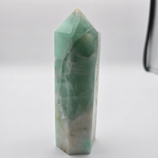 Pistachio Calcite Tower #3
