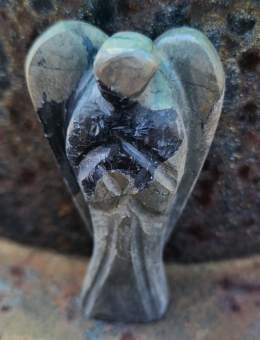 2" Angel-Pyrite