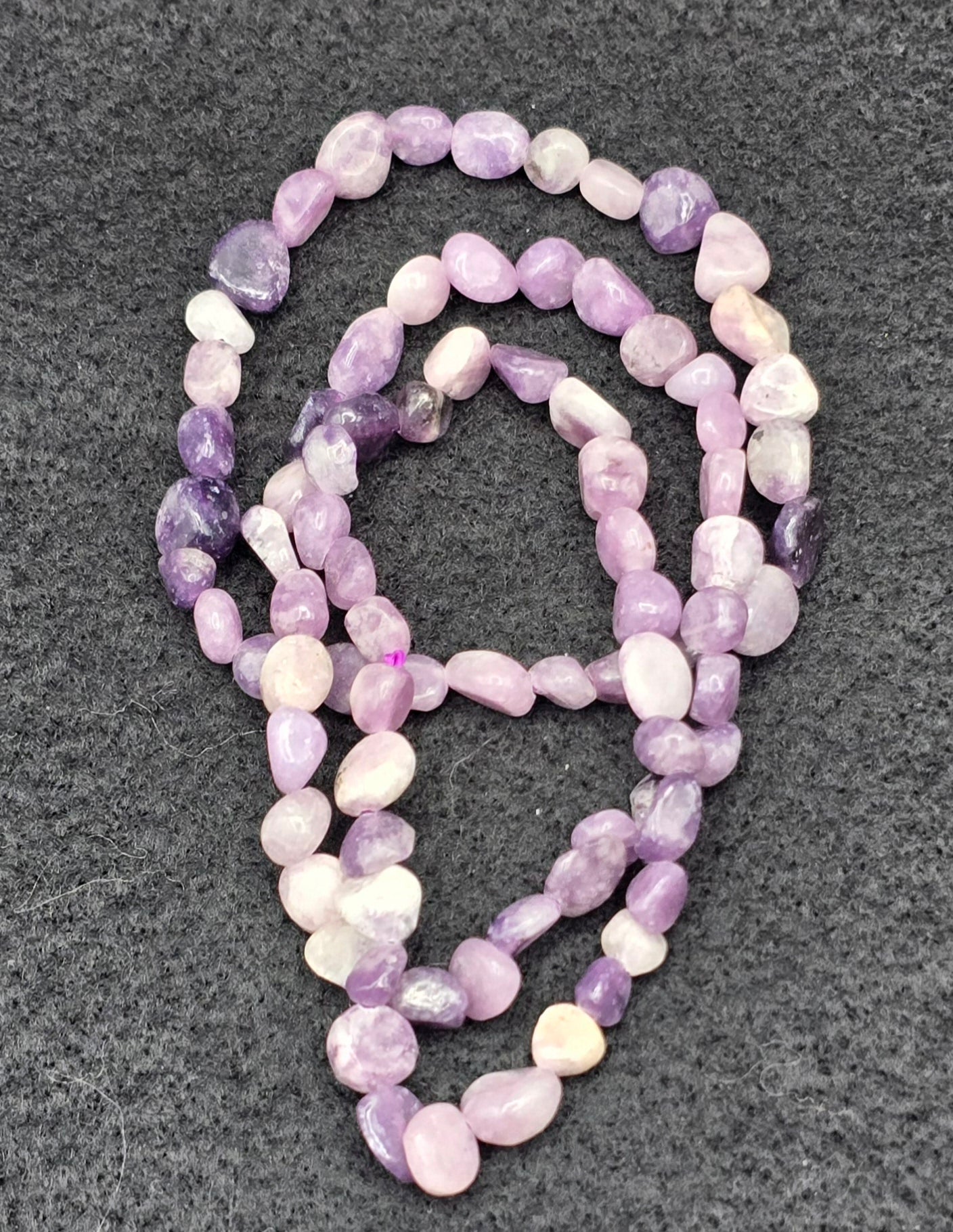 Small Tumble Bracelet - Lepidolite