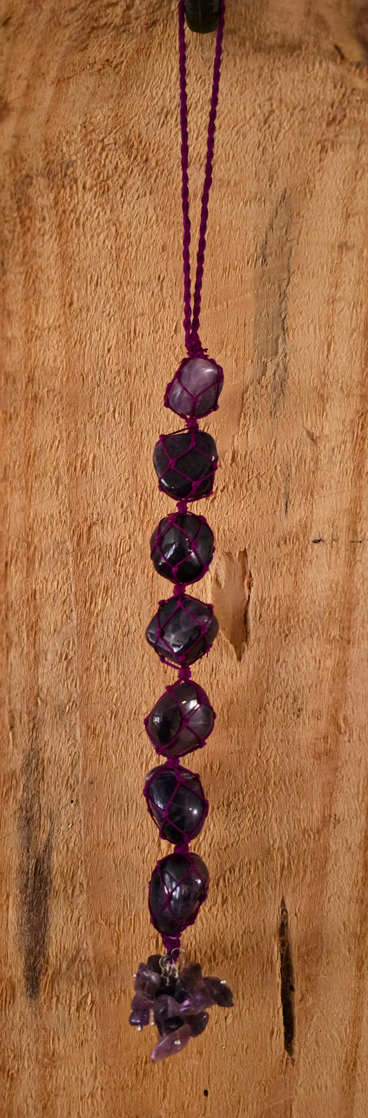 Large Tumble Hanger - Amethyst