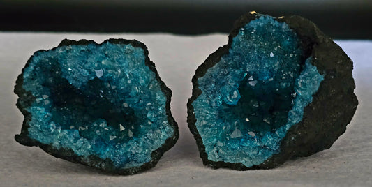 Dyed Crack Geode - Teal