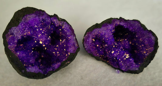 Dyed Crack Geode - Purple