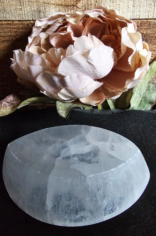 Selenite Third Eye Bowl 4.5"