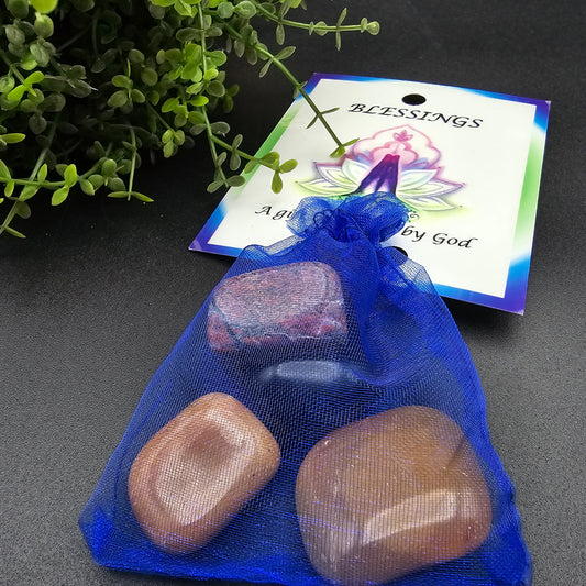 Gemstone bag- Blessings