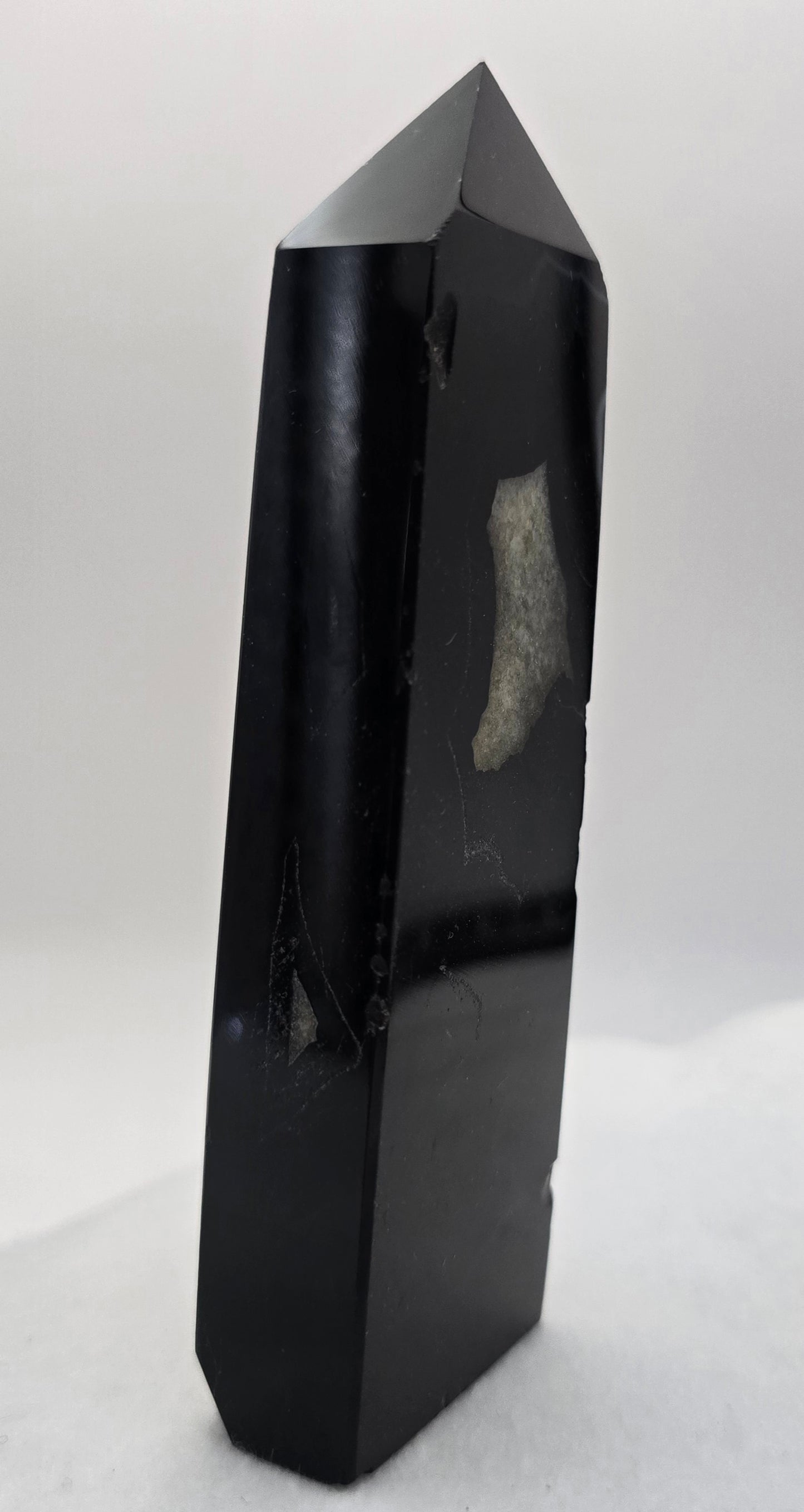 Black Agate Tower 5"-#1