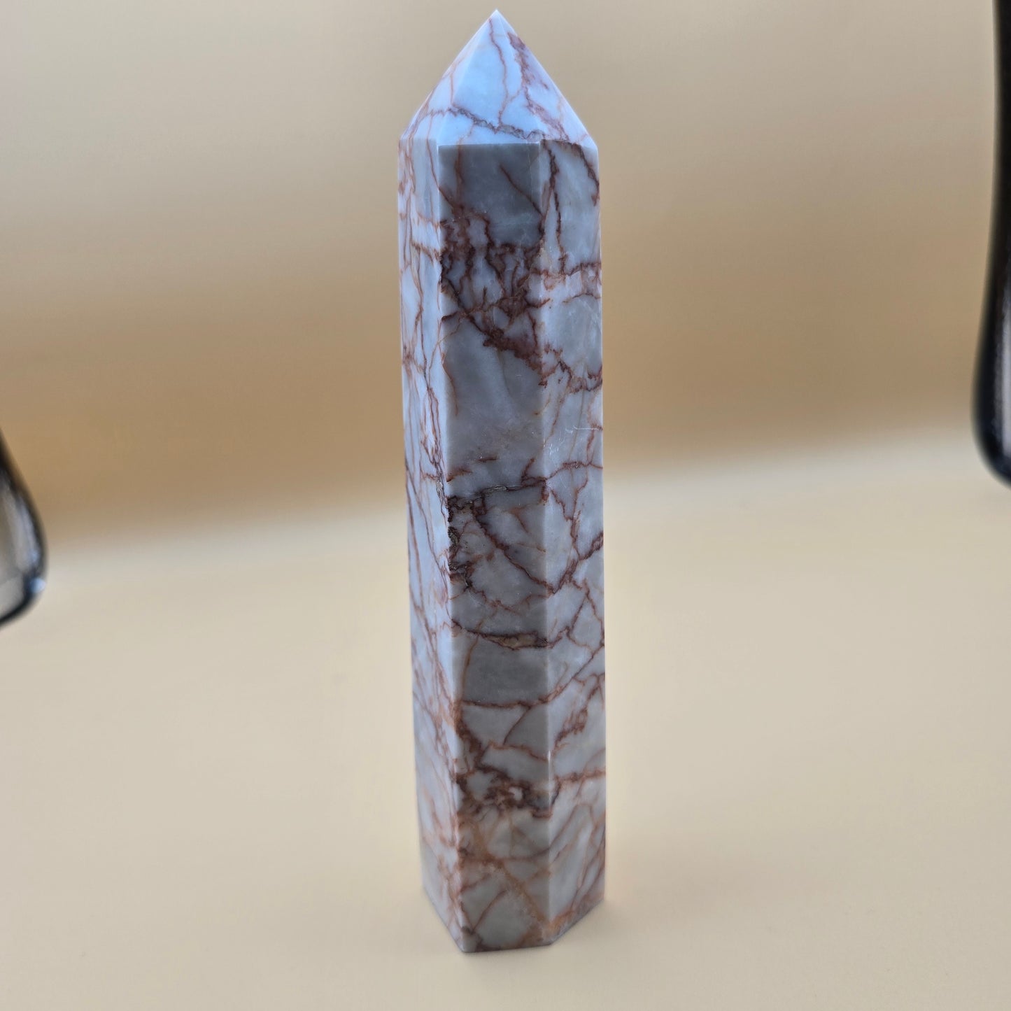 Red Vein Jasper Tower #1