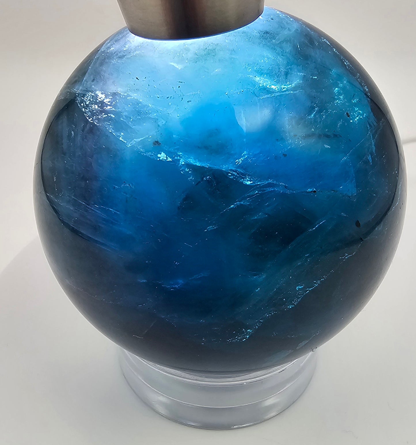 Blue Fluorite Sphere 62MM-#1