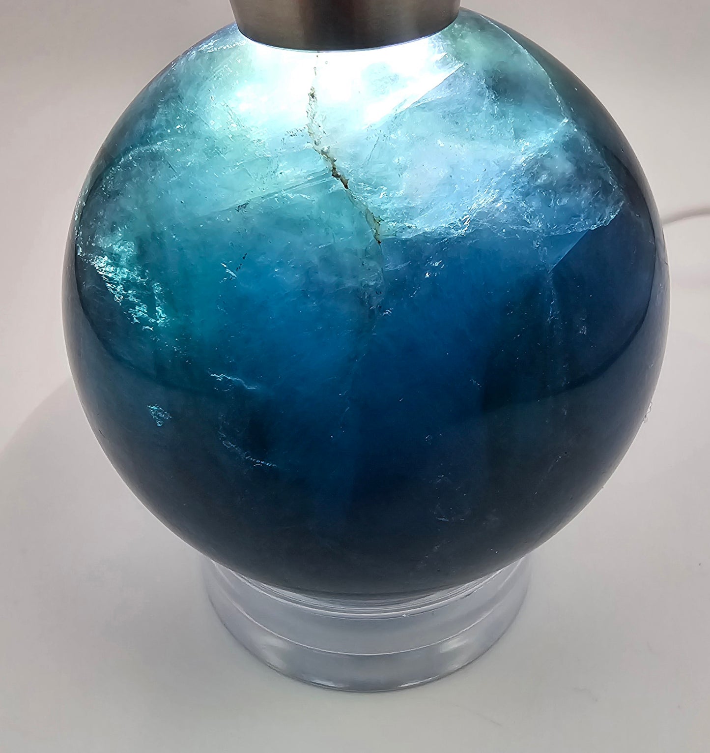 Blue Fluorite Sphere 62MM-#1