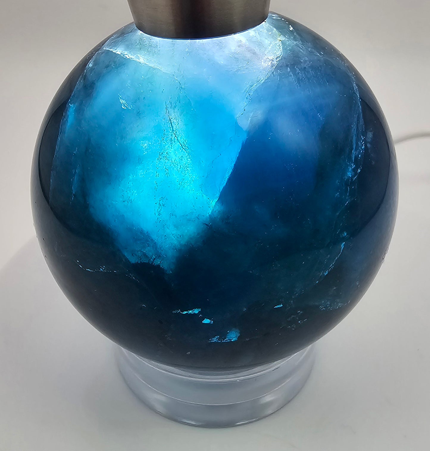 Blue Fluorite Sphere 62MM-#1