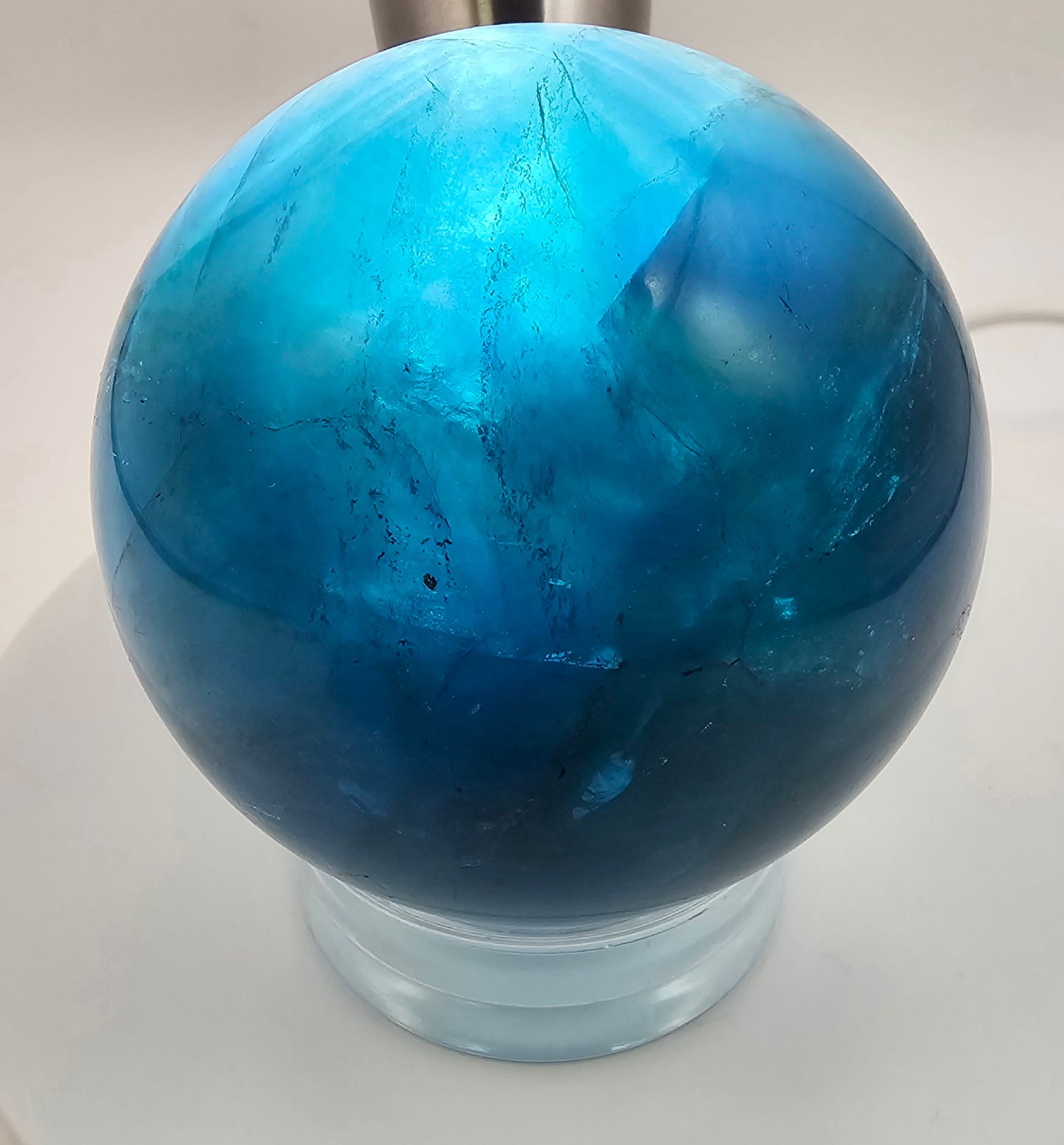 Blue Fluorite Sphere 62MM-#1