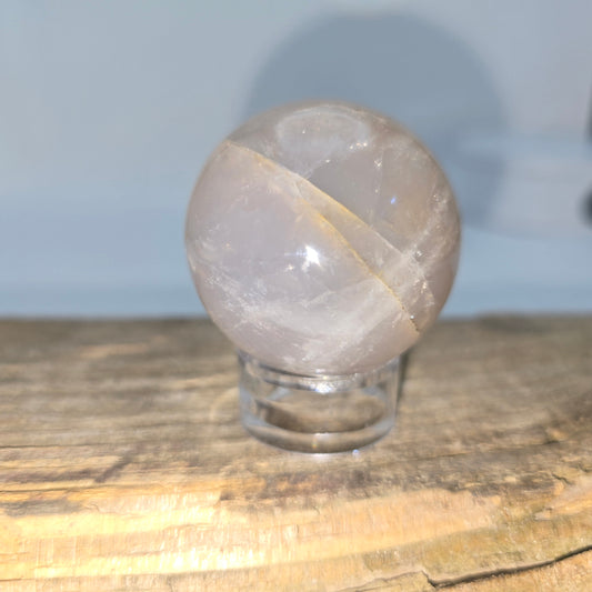 Blue Rose Quartz Sphere 41MM -#1