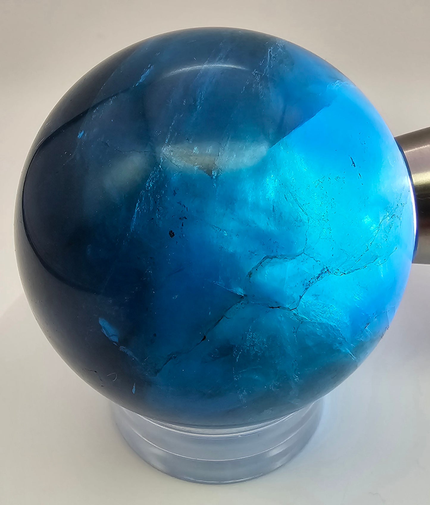 Blue Fluorite Sphere 62MM-#1