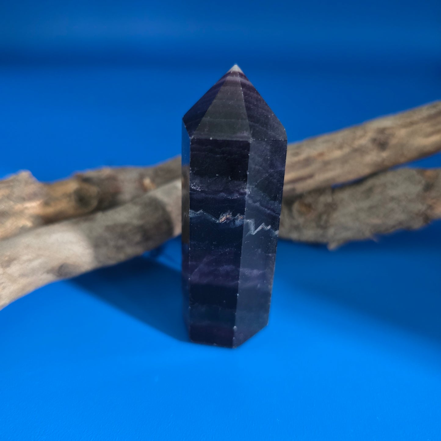 Fluorite Tower- Deep Purple-2.6" #4